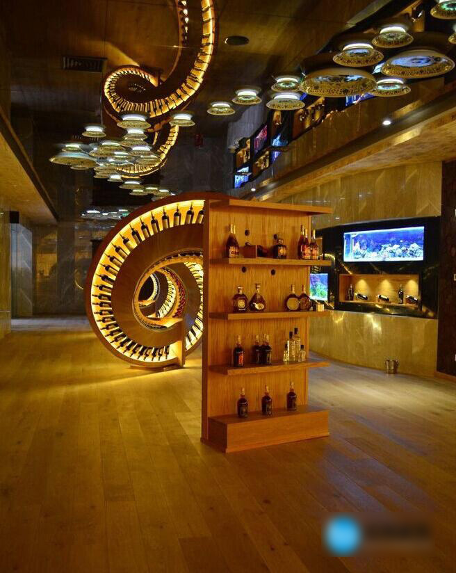 珠海深圳紅酒展廳裝修設計